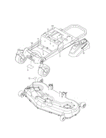 Decals parts for Husqvarna Riding Mower Tractor 96727170100 from AppliancePartsPros.com