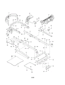 Frame parts for Husqvarna Riding Mower Tractor 96730360100 from AppliancePartsPros.com