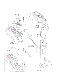 Ignition parts for Husqvarna Riding Mower Tractor 96730360100 from AppliancePartsPros.com