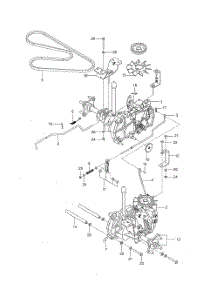 Hydraulic Pump-Motor parts for Husqvarna Riding Mower Tractor 96732410100 from AppliancePartsPros.com