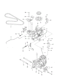 Hydraulic Pump - Motor parts for Husqvarna Riding Mower Tractor 96732440100 from AppliancePartsPros.com