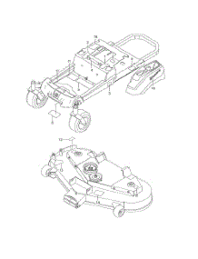 Decals parts for Husqvarna Riding Mower Tractor 96733670100 from AppliancePartsPros.com
