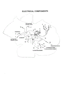 Electrical Components parts for Husqvarna Riding Mower Tractor 968999220 from AppliancePartsPros.com
