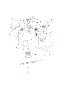 42" Deck Assembly parts for Husqvarna Riding Mower Tractor 968999245 from AppliancePartsPros.com