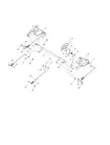 Mower Lift  /  Deck Lift parts for Husqvarna Riding Mower Tractor 968999763 from AppliancePartsPros.com