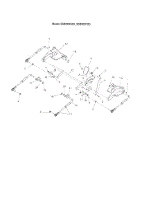 Mower Lift  /  Deck Lift parts for Husqvarna Riding Mower Tractor 968999763 from AppliancePartsPros.com