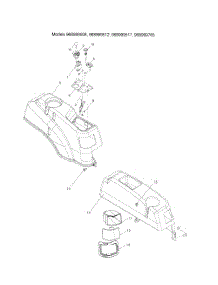 Ignition System parts for Husqvarna Riding Mower Tractor 968999765 from AppliancePartsPros.com