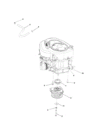 Engine (15Hp) Briggs And Stratton parts for Husqvarna Riding Mower Tractor CZ3815 from AppliancePartsPros.com