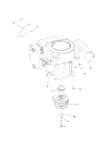 Engine (17 Hp) Kohler parts for Husqvarna Riding Mower Tractor CZ4217 from AppliancePartsPros.com