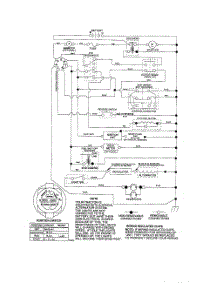 Schematic Diagram parts for Husqvarna Riding Mower Tractor GT2254 from AppliancePartsPros.com