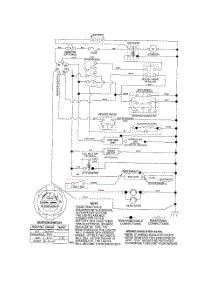 Schematic parts for Husqvarna Riding Mower Tractor GTH2654 from AppliancePartsPros.com