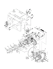Drive Assembly parts for Husqvarna Snow Removal Equipment HL1027 STEB from AppliancePartsPros.com