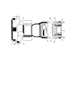 Decals parts for Husqvarna Snow Removal Equipment HL1027 STEB from AppliancePartsPros.com
