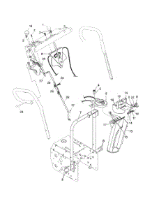 Control Panel  /  Discharge Chute parts for Husqvarna Snow Removal Equipment HL1027STEA from AppliancePartsPros.com