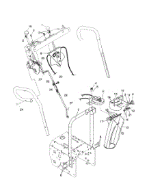 Control Panel  /  Discharge Chute parts for Husqvarna Snow Removal Equipment HL8527STEA from AppliancePartsPros.com