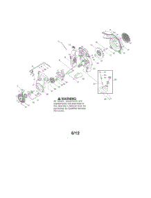 Scroll  /  Impeller  /  Fuel Tank parts for Husqvarna Leaf Blower HVA125B from AppliancePartsPros.com