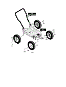 Tire  /  Rim parts for Husqvarna Edger LE389 from AppliancePartsPros.com