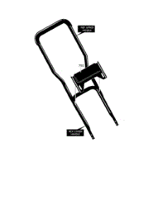 Panel Handle parts for Husqvarna Edger LE389 from AppliancePartsPros.com