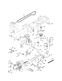Drive parts for Husqvarna Riding Mower Tractor LO21H48E from AppliancePartsPros.com