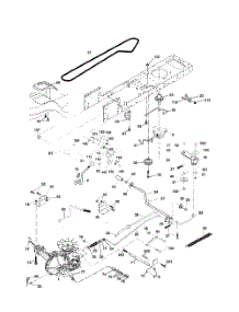 Drive parts for Husqvarna Riding Mower Tractor LO21H48G from AppliancePartsPros.com
