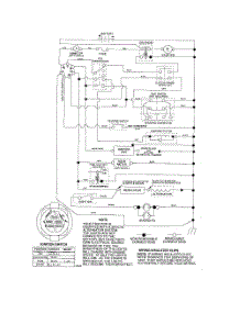 Diagram-Schematic(Tractor) parts for Husqvarna Riding Mower Tractor LOGT2254 from AppliancePartsPros.com