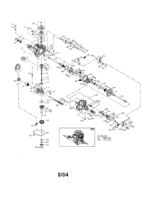 Hydro Gear Transaxle parts for Husqvarna Riding Mower Tractor LOGT25H48A from AppliancePartsPros.com