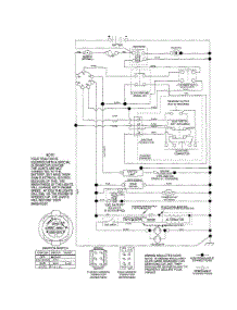Schematic Diagram parts for Husqvarna Riding Mower Tractor LTH18538 from AppliancePartsPros.com