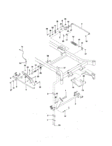 Mower Lift  /  Deck Lift parts for Husqvarna Riding Mower Tractor MZ5424S from AppliancePartsPros.com