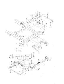 Mower Lift   /   Deck Lift parts for Husqvarna Riding Mower Tractor MZ5425S from AppliancePartsPros.com