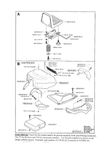 Seat Assembly, Body Parts parts for Husqvarna Riding Mower Tractor RIDER 155 from AppliancePartsPros.com