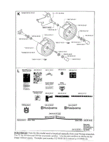 Tires, Decals parts for Husqvarna Riding Mower Tractor RIDER 155 from AppliancePartsPros.com