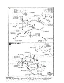 Mower Frame, Mower Frame parts for Husqvarna Riding Mower Tractor RIDER 16 from AppliancePartsPros.com