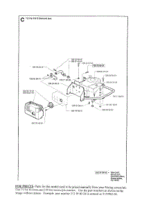 Engine, Muffler parts for Husqvarna Riding Mower Tractor RIDER 16H from AppliancePartsPros.com