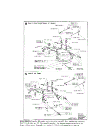 Rear 97, Side 97 parts for Husqvarna Riding Mower Tractor RIDER 16H from AppliancePartsPros.com