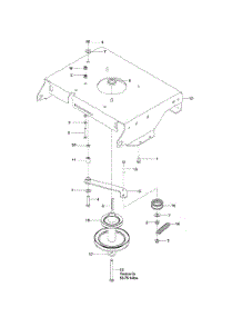 Engine Plate parts for Husqvarna Riding Mower Tractor RZ4216 from AppliancePartsPros.com