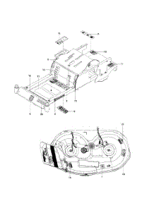 Decals parts for Husqvarna Riding Mower Tractor RZ4216 from AppliancePartsPros.com