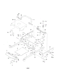 Frame parts for Husqvarna Riding Mower Tractor RZ4216 from AppliancePartsPros.com