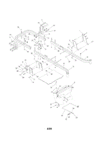 Chassis  /  Frame parts for Husqvarna Riding Mower Tractor RZ5422 from AppliancePartsPros.com