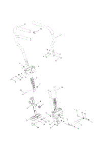 Steering parts for Husqvarna Riding Mower Tractor RZ5422 from AppliancePartsPros.com