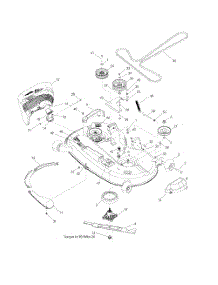 46" Deck parts for Husqvarna Riding Mower Tractor RZ5422 from AppliancePartsPros.com