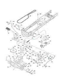 Drive parts for Husqvarna Riding Mower Tractor SRD17530 from AppliancePartsPros.com