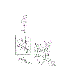 Steering Assembly parts for Husqvarna Riding Mower Tractor YTH180 from AppliancePartsPros.com