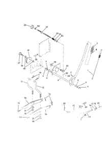 Mower Lift parts for Husqvarna Riding Mower Tractor YTH180 from AppliancePartsPros.com