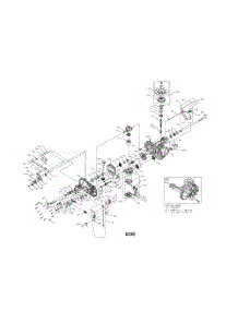 Hydro Transaxle parts for Husqvarna Riding Mower Tractor YTH20F42T from AppliancePartsPros.com