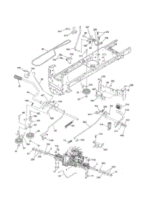 Drive parts for Husqvarna Riding Mower Tractor YTH20K46 from AppliancePartsPros.com