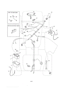 Electrical parts for Husqvarna Riding Mower Tractor YTH20K46 from AppliancePartsPros.com