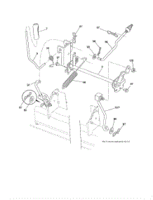 Mower Lift parts for Husqvarna Riding Mower Tractor YTH20K46 from AppliancePartsPros.com
