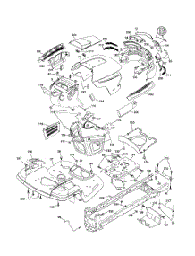 Chassis parts for Husqvarna Riding Mower Tractor YTH20K46 from AppliancePartsPros.com