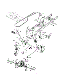 Drive parts for Husqvarna Riding Mower Tractor YTH2242T from AppliancePartsPros.com