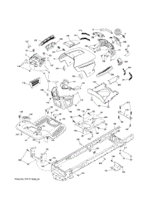 Chassis parts for Husqvarna Riding Mower Tractor YTH2246 from AppliancePartsPros.com
